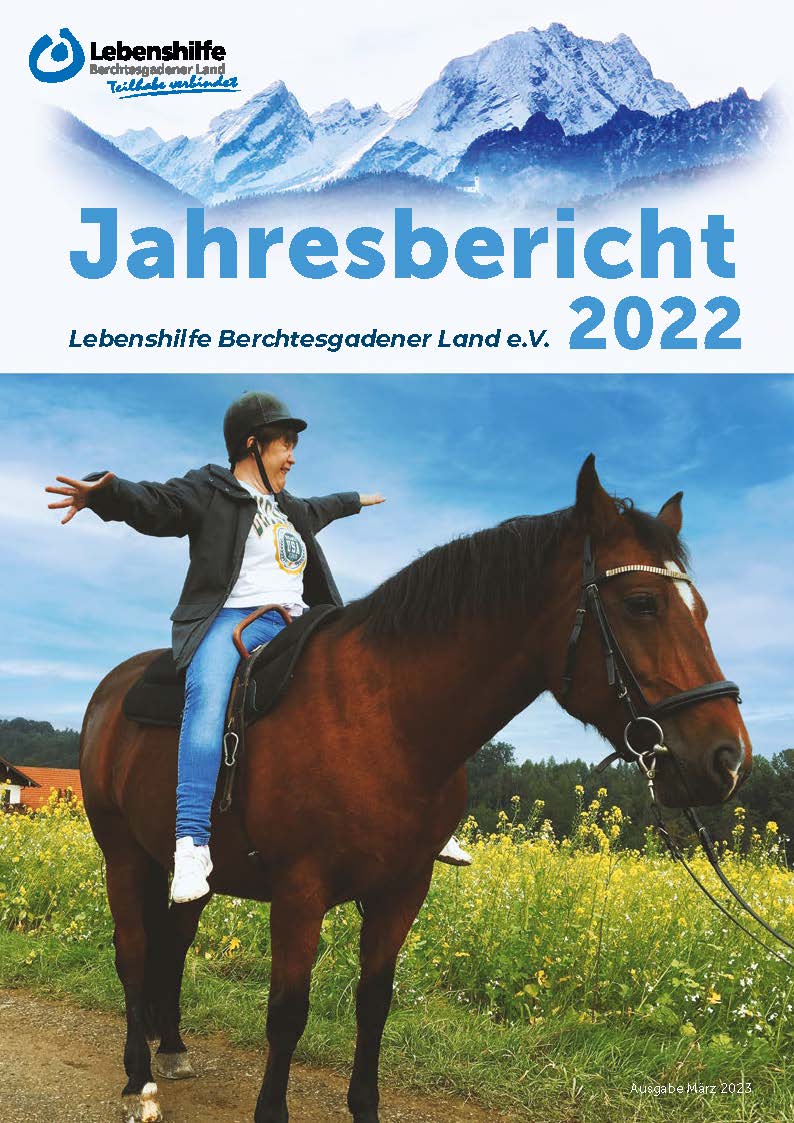 Sie sehen das Titelbild zum Jahresbericht 2022