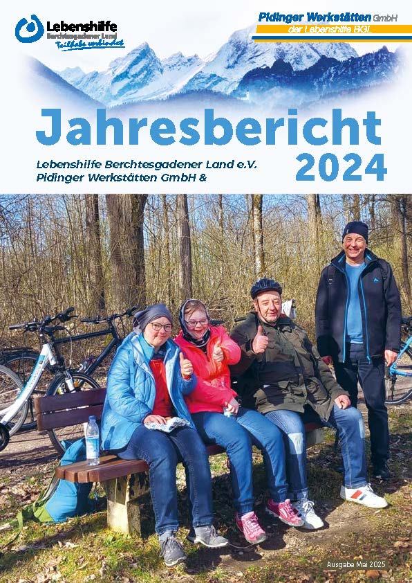 Sie sehen das Titelbild zum Jahresbericht 2024