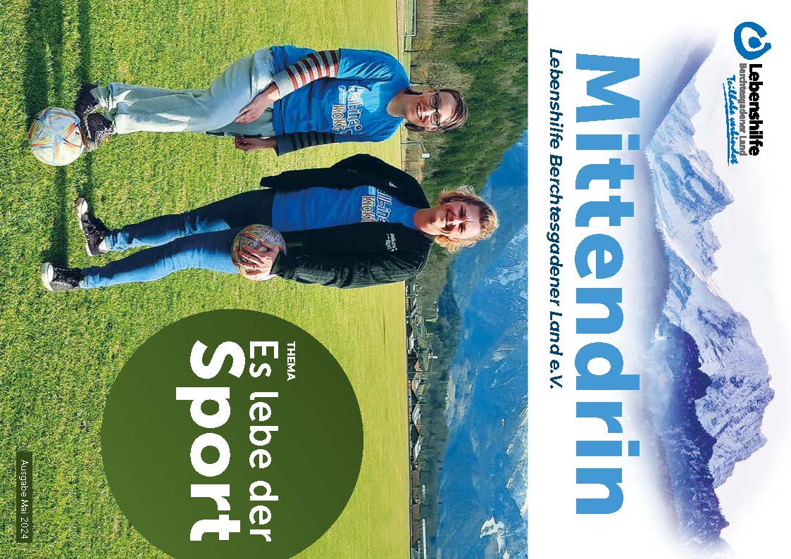 Unser Mittendrin Ausgabe Mai 2024 ist fertig!