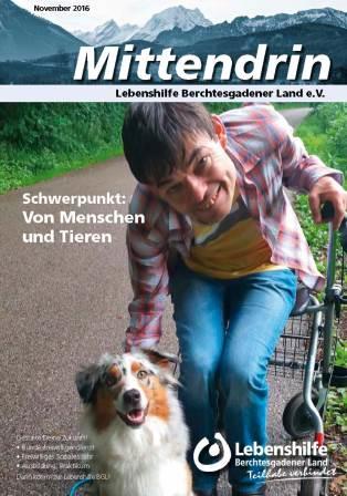 Sie sehen den Titel des Mittendrin von November 2016