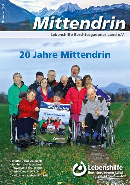 Sie sehen den Titel des Mittendrin von November 2017