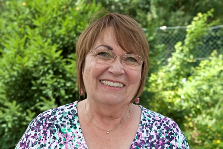 Sie sehen Frau Christa Hertelendi, Vorstandsmitglied der Lebenshilfe BGL