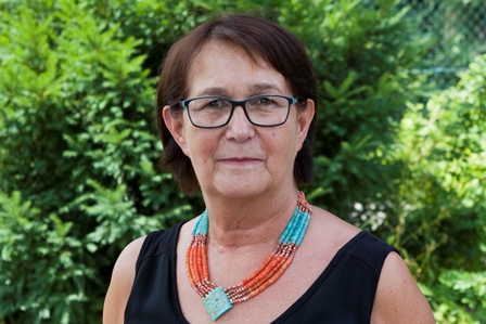 SSie sehen Frau Margot Radusch, Vorstandsmitglied der Lebenshilfe BGL
