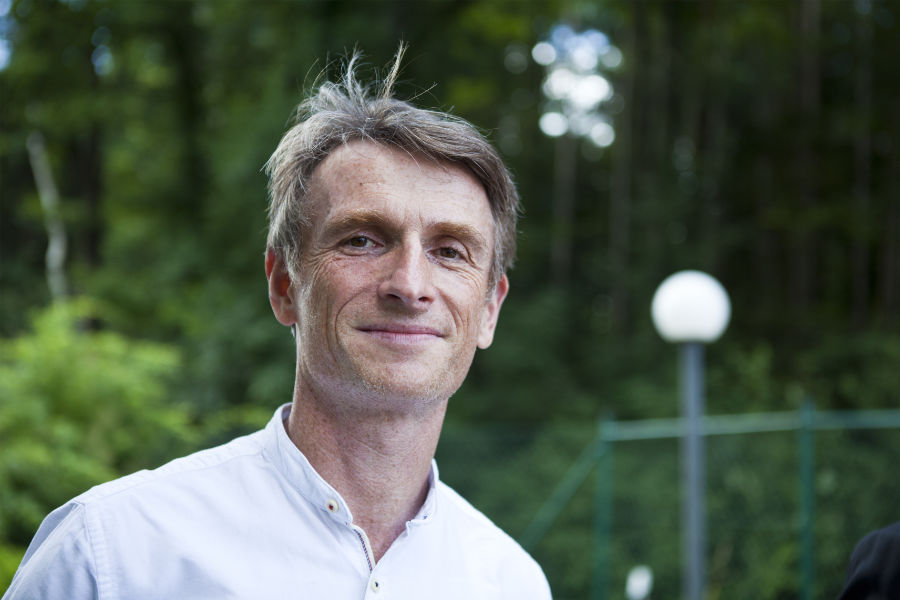 Sie sehen Herrn Dr. Michael Horn, Vorstandsmitglied der Lebenshilfe BGL