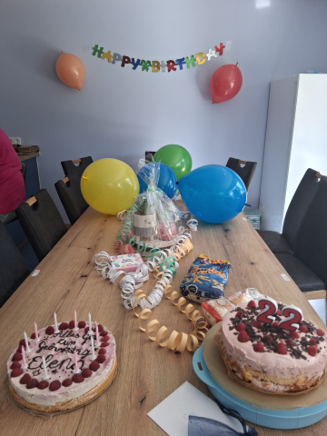 Geburtstag in der inklusiven WG Freilassing