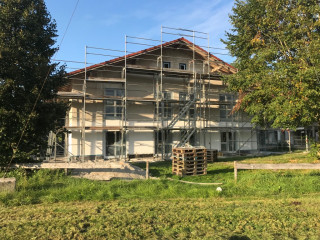 Aktueller Stand von der Baustelle im Wohnhaus Adelstetten