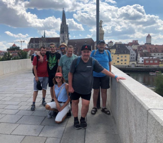 Die „Freilassinger“ waren in Regensburg