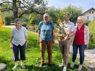 Spende der Firma audius für unser Wohnhaus in Thundorf