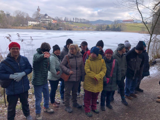 Winterspaziergang am Höglwörther See